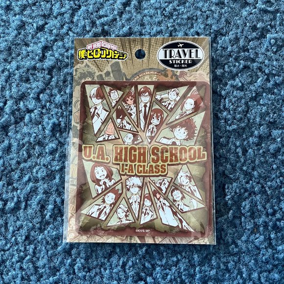 My Hero Academia Anime Character Travel Sticker - Picture 1 of 2